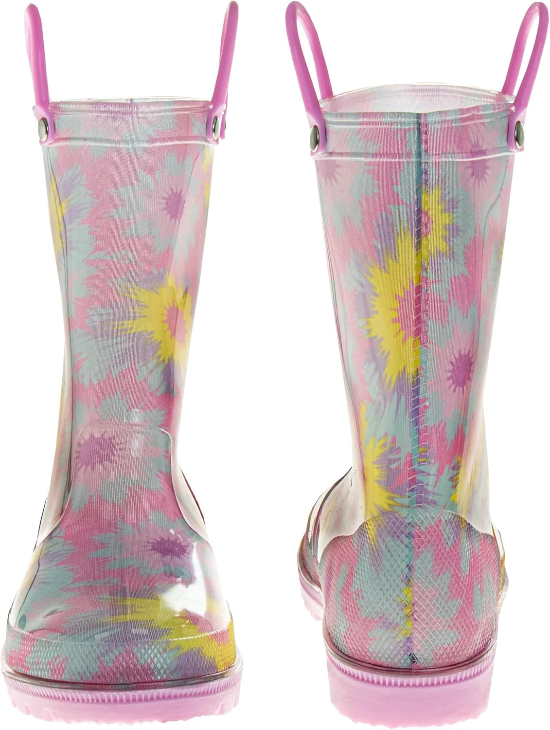 چکمه بارانی پسرانه و دخترانه جزمو، رنگ های شاد و مناسب فضای باز