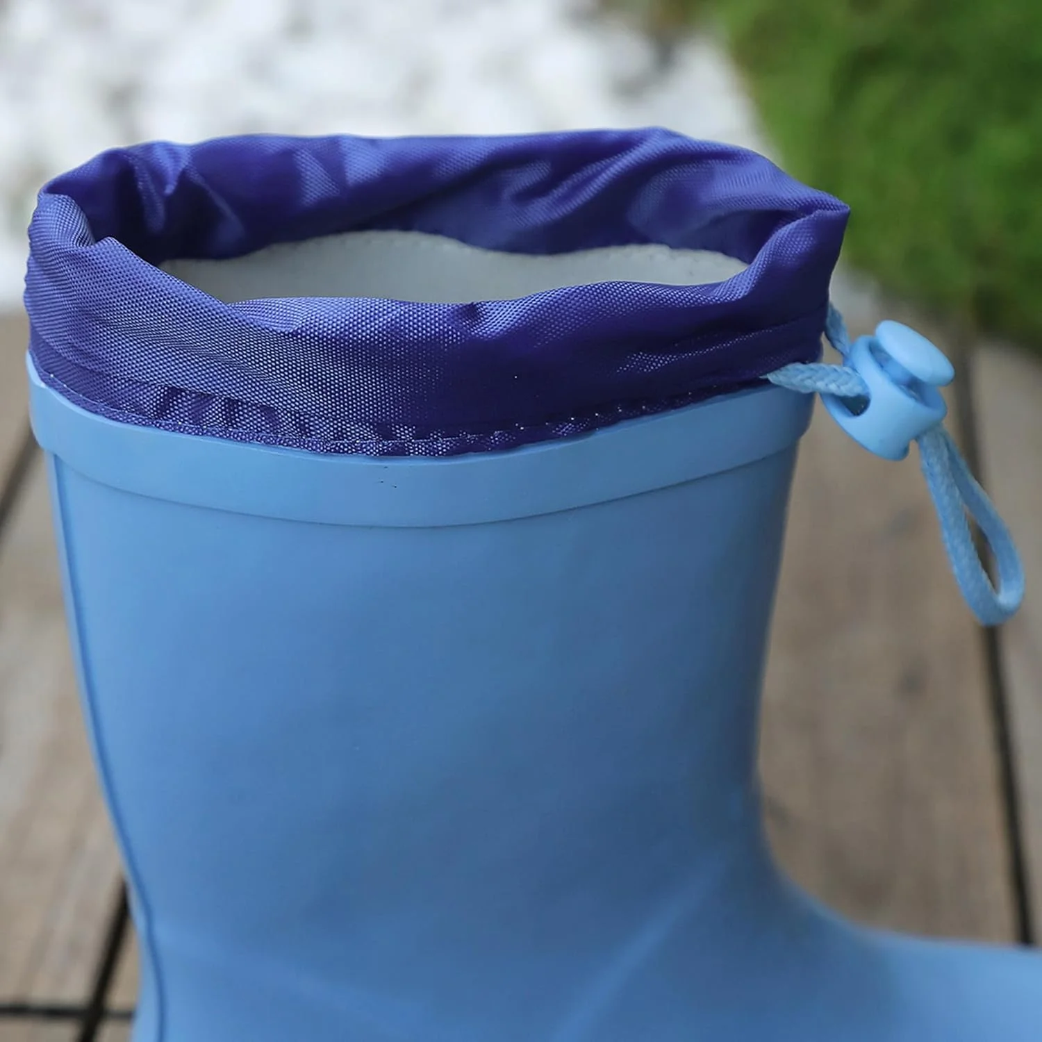 چکمه های بارانی ضد آب LANCDON برای کودکان نوپا و بچه ها - چکمه های بارانی لاستیکی پسرانه و دخترانه با دستگیره های آسان برای بازی در فضای باز