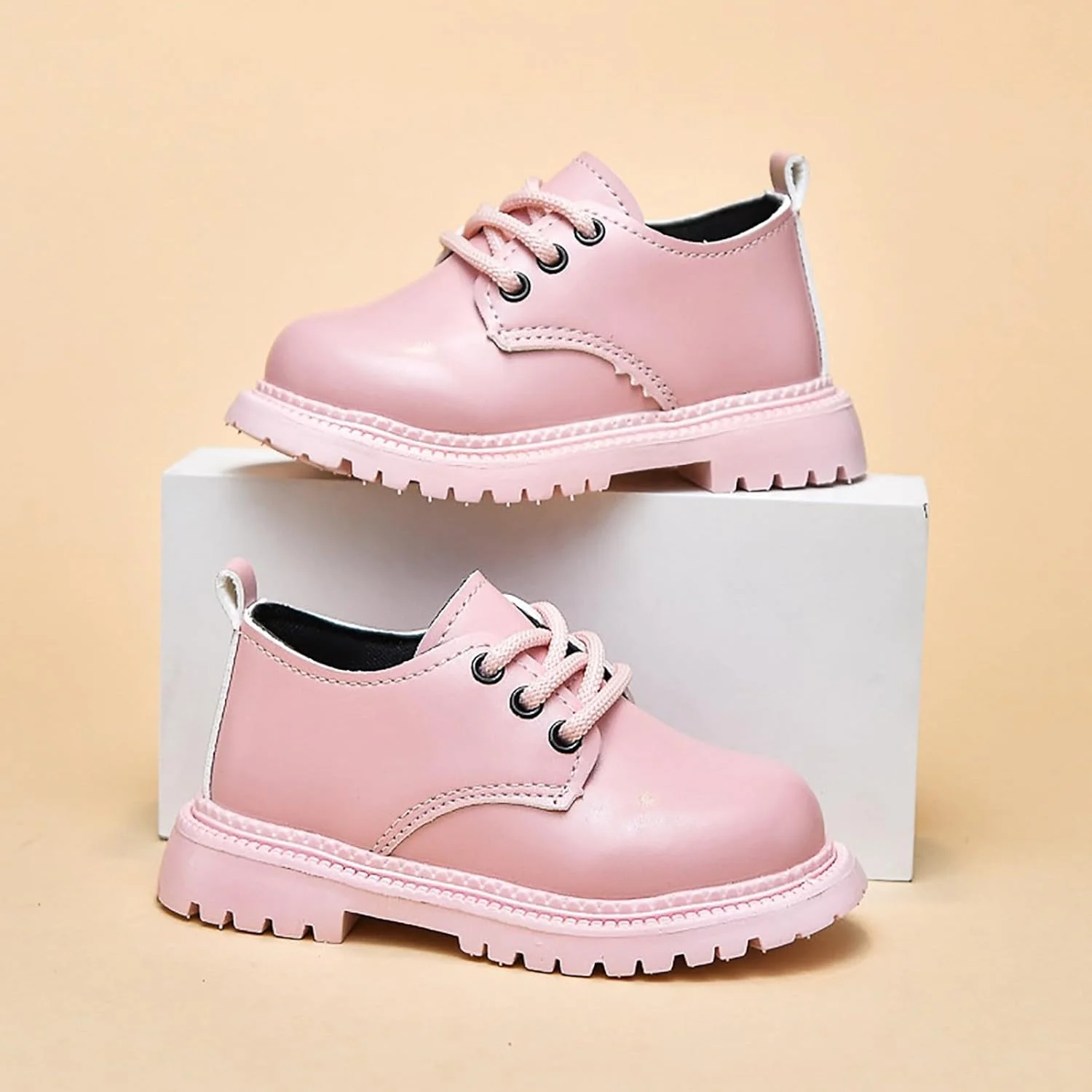 کفش های ساق کوتاه دخترانه و پسرانه، مناسب مدرسه، لباس رسمی، طرح آکسفورد و مجلسی