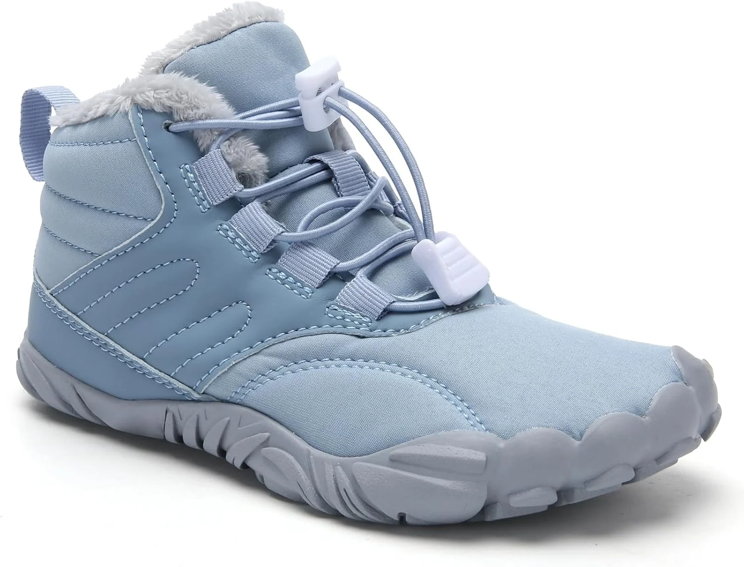 کفش های زمستانی کودکانه Mabove، مناسب برای پسران و دختران، گرم، سبک وزن و ضد لغزش، سایز 26-36