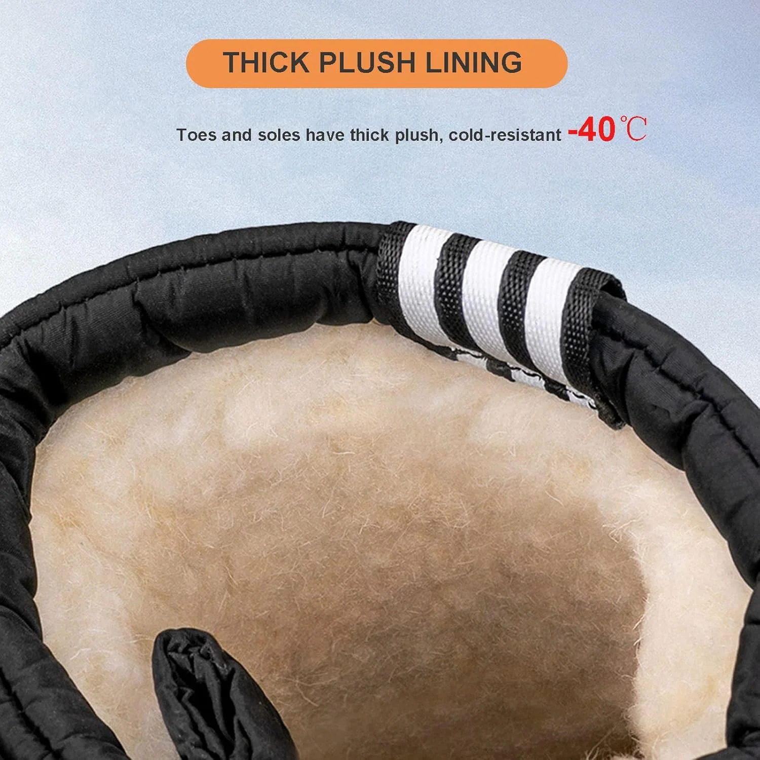 کفش های برفی بچگانه، کفش های زمستانی گرم نخی دخترانه و پسرانه، ضد آب ضخیم شده با کرامپون های ضد لغزش، چکمه های پیاده روی کوتاه در فضای باز کفش های برفی بچگانه، کفش های زمستانی گرم نخی دخترانه و پسرانه، ضد آب ضخیم شده با کرامپون های ضد لغزش، چکمه های پیاده روی کوتاه در فضای باز