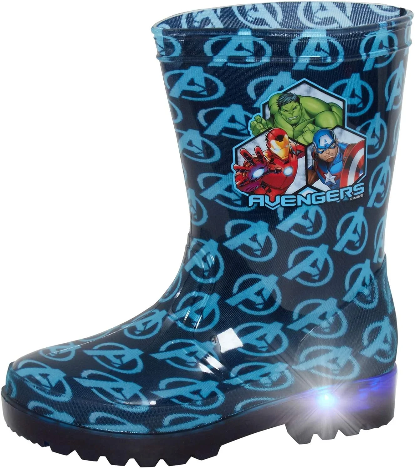 چکمه های ولینگتون چراغ دار پسرانه مارول اونجرز، چکمه های بچه گانه ابرقهرمانی مرد آهنی هالک کاپیتان آمریکا، کفش ولینگتون دخترانه، آبی، سایز 29 اروپا چکمه های ولینگتون چراغ دار پسرانه مارول اونجرز، چکمه های بچه گانه ابرقهرمانی مرد آهنی هالک کاپیتان آمریکا، کفش ولینگتون دخترانه، آبی، سایز 29 اروپا