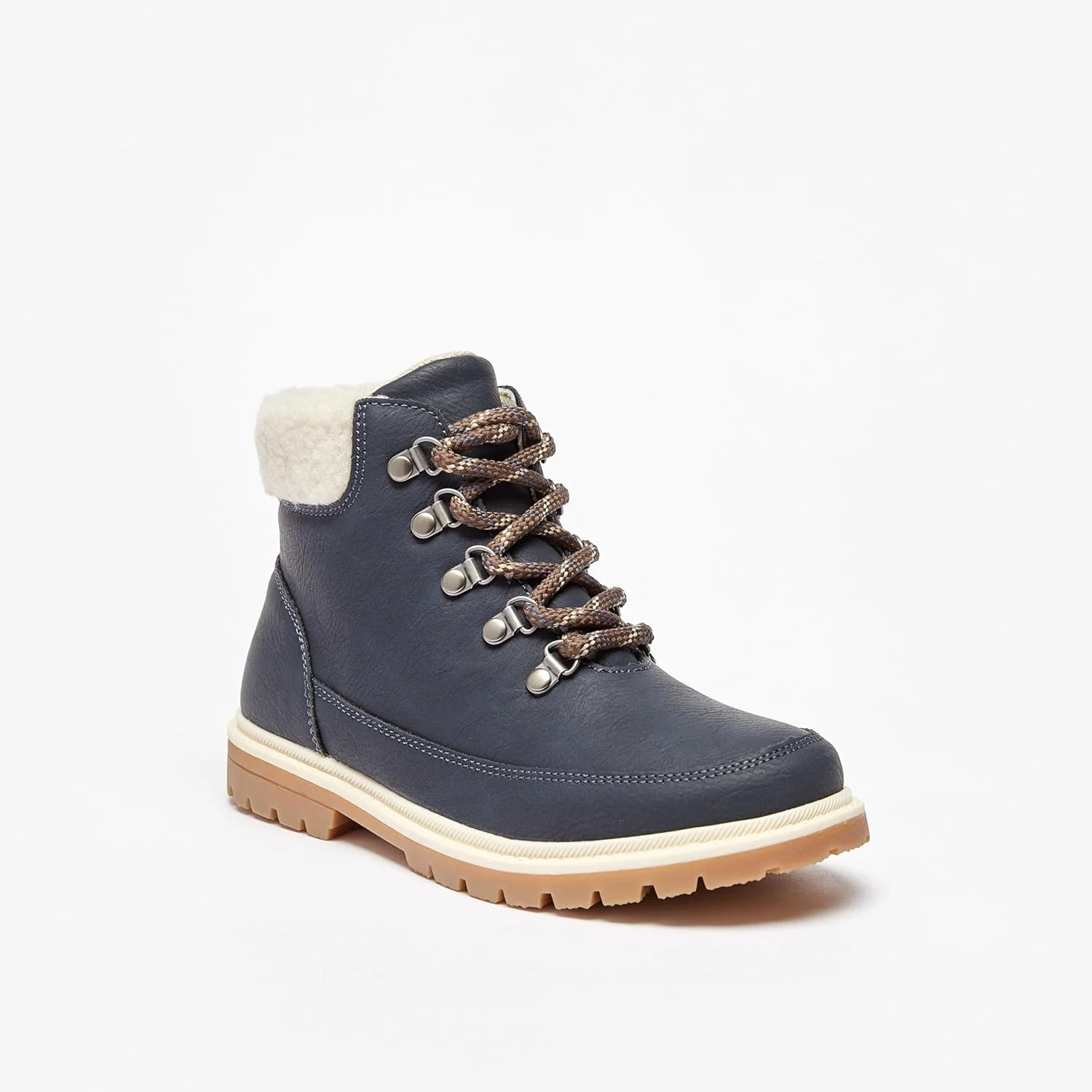 پسرانه - 1607M17539 - بوت ساق بلند ساده Mister Duchini با بست زیپی