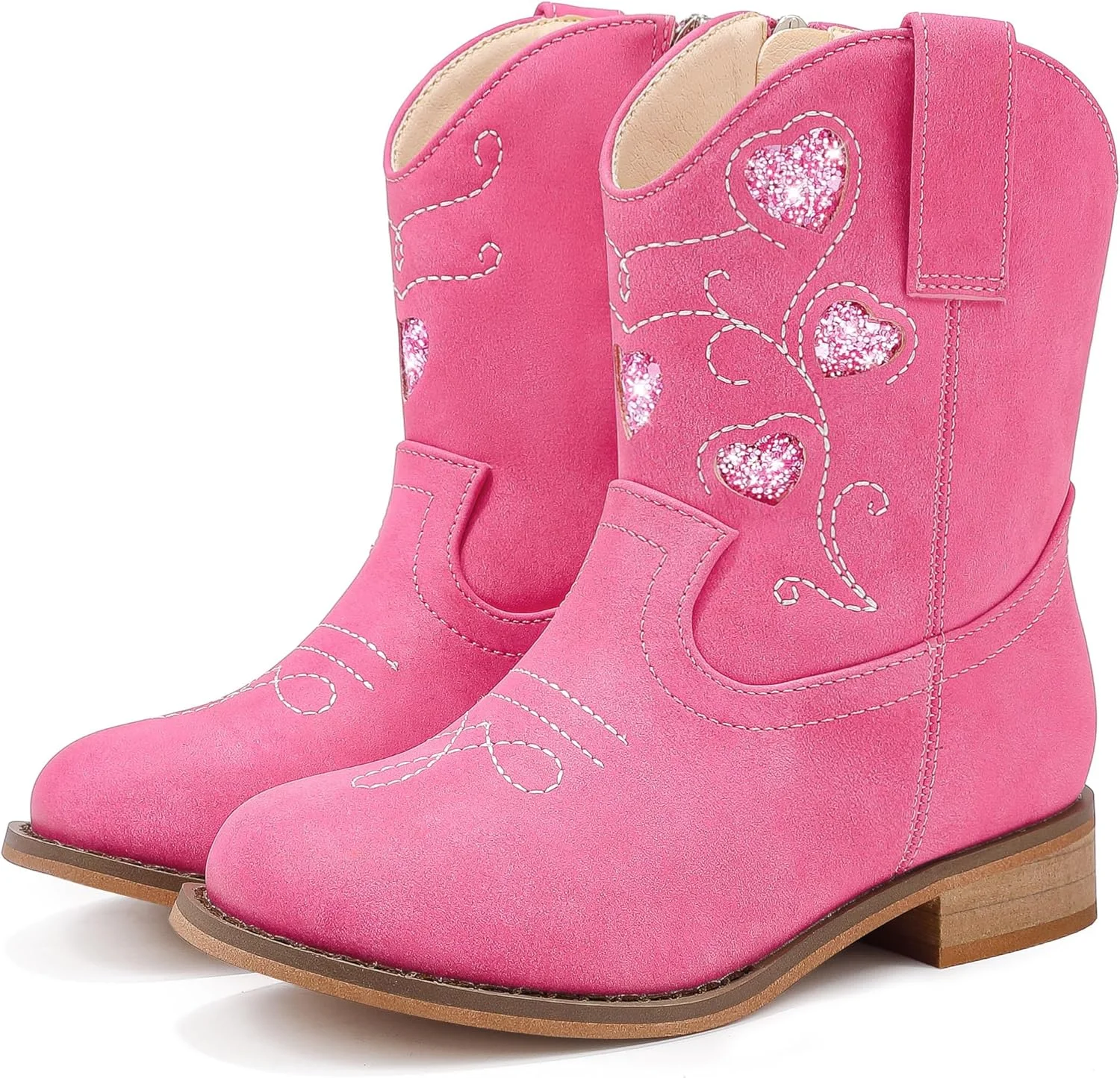 بوت های کابویی موتاشا برای کودکان، بوت های وسترن دخترانه، بوت های مچی اسب سواری کودکانه، مناسب جشن تولد