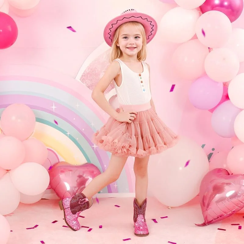 نیم بوت دخترانه طرح گاوچران، اکلیلی، مناسب کودکان و نوجوانان، کفش سوارکاری، مهمانی، تولد، رقص و بازی نیم بوت دخترانه طرح گاوچران، اکلیلی، مناسب کودکان و نوجوانان، کفش سوارکاری، مهمانی، تولد، رقص و بازی