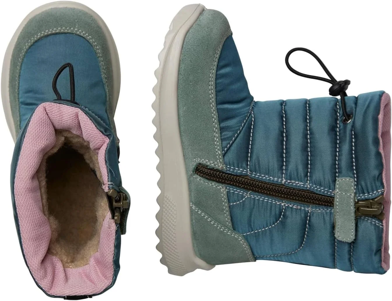 بوت های جیر و پارچه فنی ناتورینو، سبز (مریم گلی)، سایز 29 اروپا