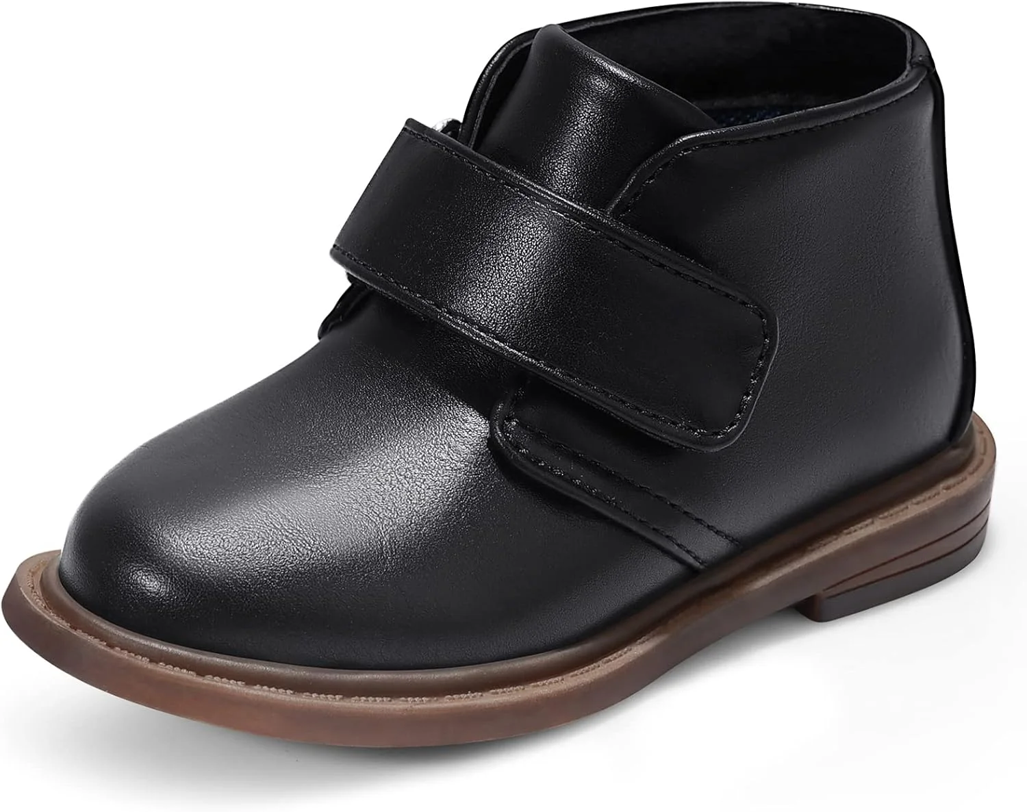 کفش آکسفورد بچگانه، کفش رسمی راحت پسرانه، بوت های کلاسیک یونیفرم مدرسه (کودکان نوپا/کودکان کوچک/کودکان بزرگ)
