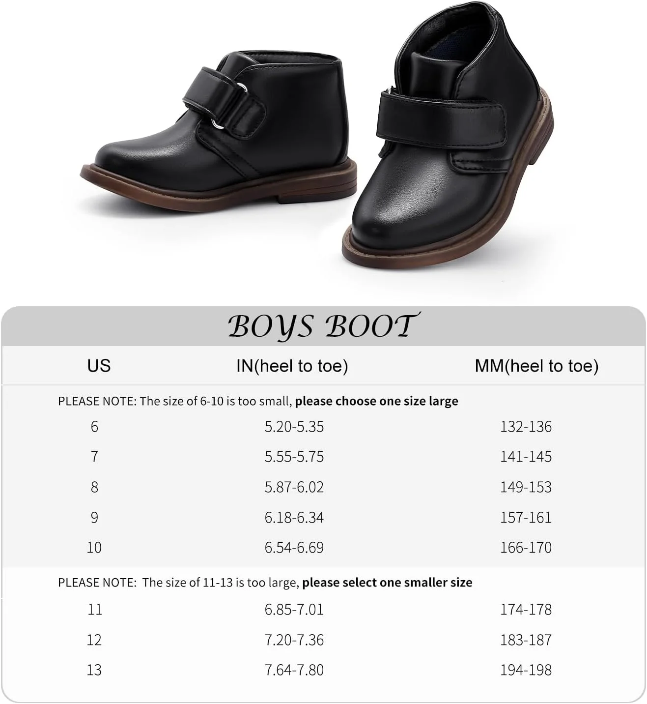 کفش آکسفورد بچگانه، کفش رسمی راحت پسرانه، بوت های کلاسیک یونیفرم مدرسه (کودکان نوپا/کودکان کوچک/کودکان بزرگ)