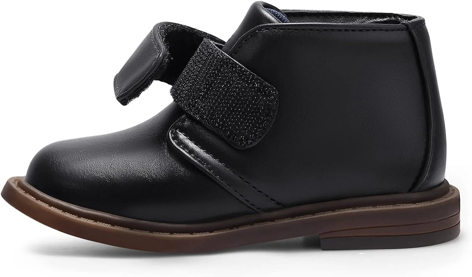 کفش آکسفورد بچگانه، کفش رسمی راحت پسرانه، بوت های کلاسیک یونیفرم مدرسه (کودکان نوپا/کودکان کوچک/کودکان بزرگ)