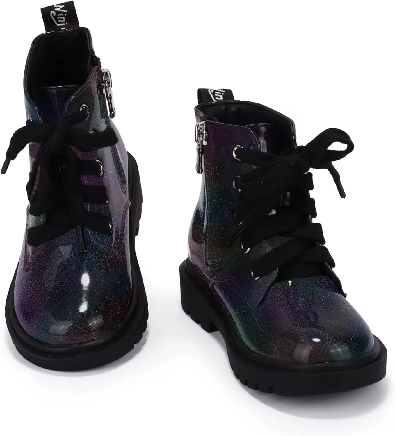 پوتین های کوتاه تا مچ پا مدل کریستینا پسرانه دخترانه PANDANINJIA، بوت های فشن ضد آب با زیپ، مناسب کودکان نوپا