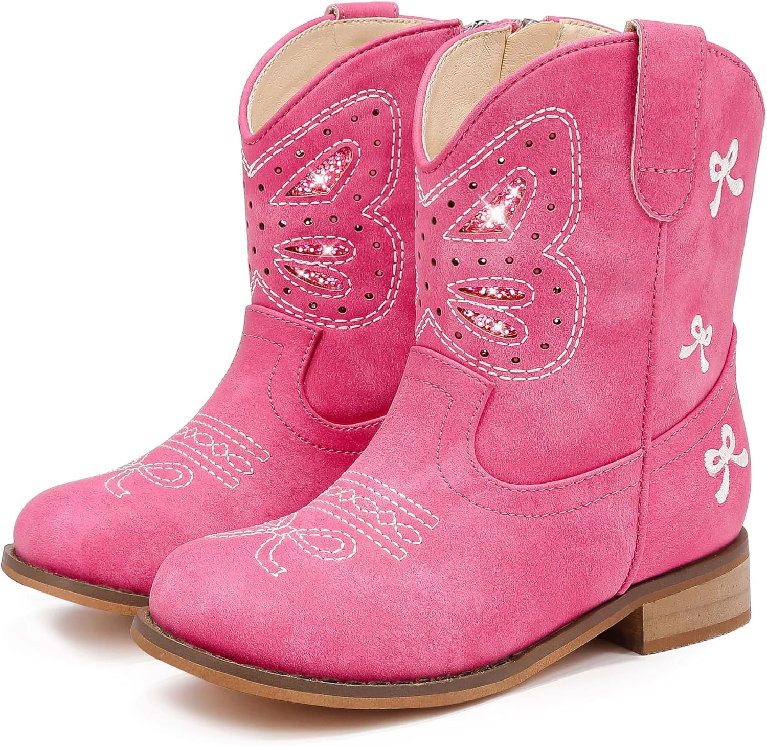 نیم بوت دخترانه و پسرانه کودکانه طرح حیوانات، زیپ دار، مناسب سوارکاری و مهمانی تولد