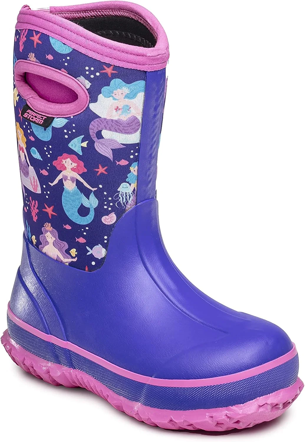 کفش چکمه ای بلند بچه گانه مدل Cloud - مناسب تمام فصول - ضد آب - ایده آل برای بازی، تفریح و ماجراجویی