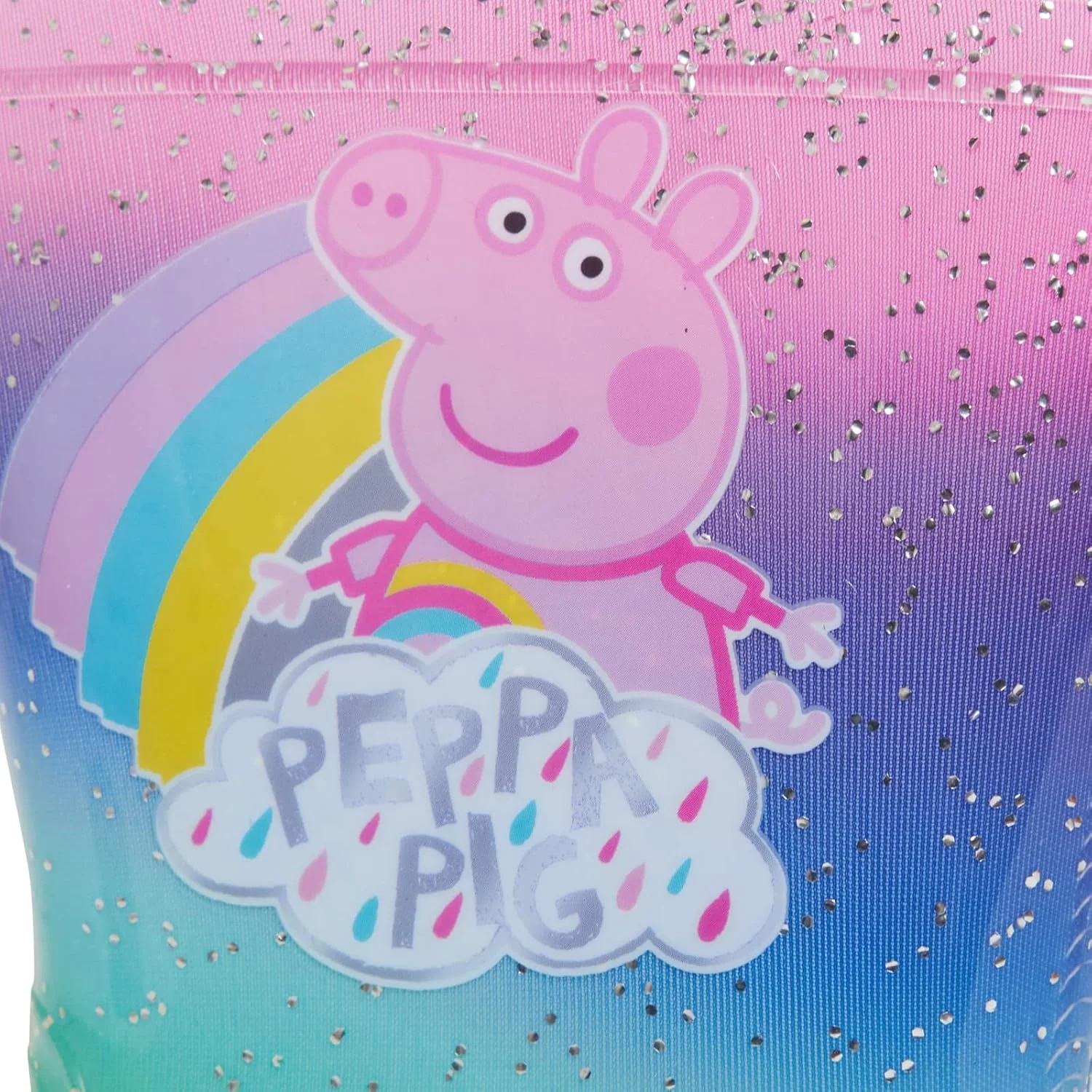 چکمه های بارانی چراغ دار رنگین کمانی پپا پیگ دخترانه اکلیلی، چکمه های بچه گانه با چراغ های چشمک زن، کفش های برفی، رنگین کمان، سایز 8 انگلیس چکمه های بارانی چراغ دار رنگین کمانی پپا پیگ دخترانه اکلیلی، چکمه های بچه گانه با چراغ های چشمک زن، کفش های برفی، رنگین کمان، سایز 8 انگلیس