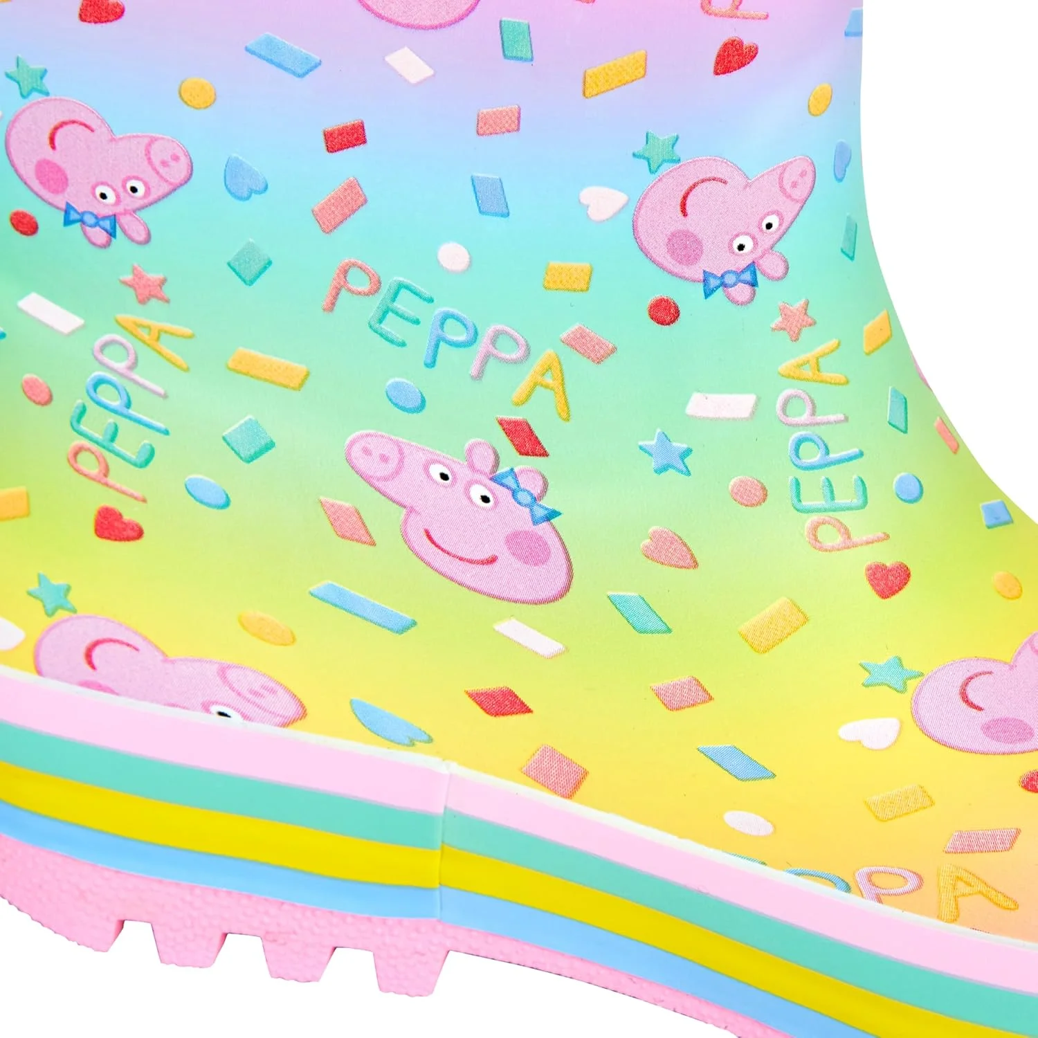 چکمه های پپا پیگ طرح گوسفند سوزی، چکمه های لاستیکی ولینگتون، چکمه های برفی دخترانه