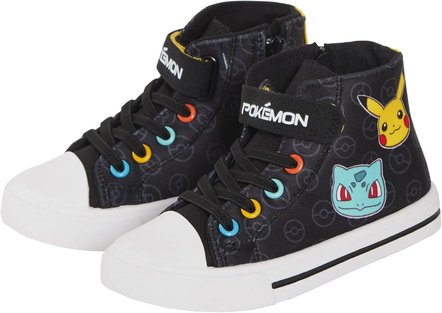 کفش ورزشی ساق بلند بومى بچگانه طرح پوکمون مدل پیکاچو