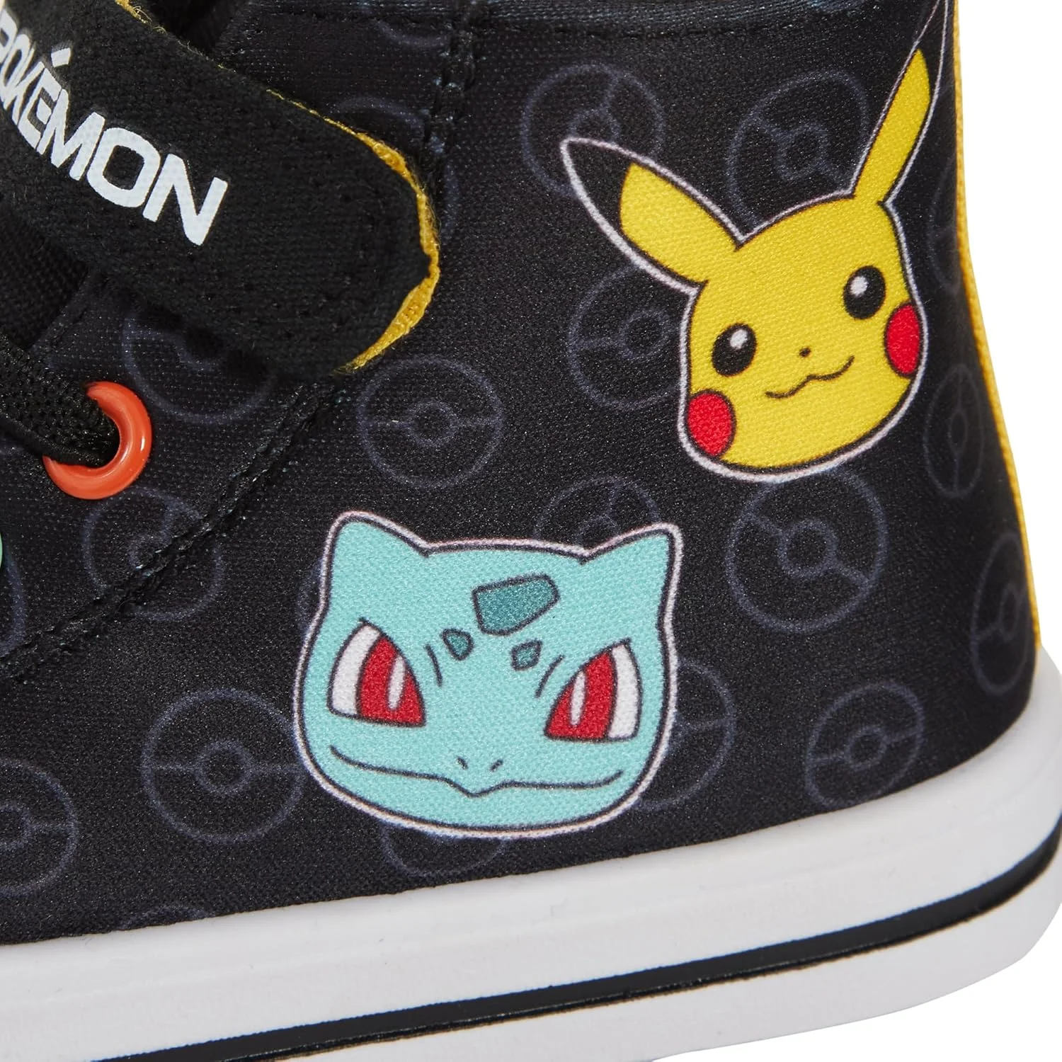 کفش ورزشی ساق بلند بومى بچگانه طرح پوکمون مدل پیکاچو کفش ورزشی ساق بلند بومى بچگانه طرح پوکمون مدل پیکاچو