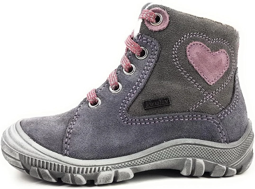 کفش ساقدار دخترانه ریکتر مدل بنددار خاکستری کفش ساقدار دخترانه ریکتر مدل بنددار خاکستری