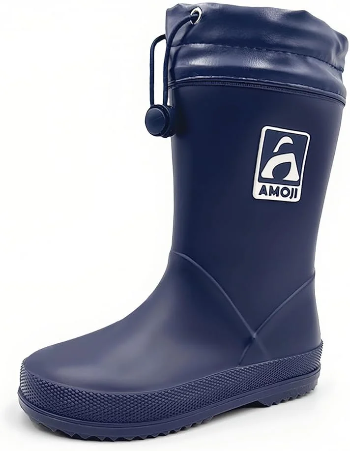 چکمه بارانی بچگانه آموجی، ضد آب، مناسب باغ و بازی مدل JT6517