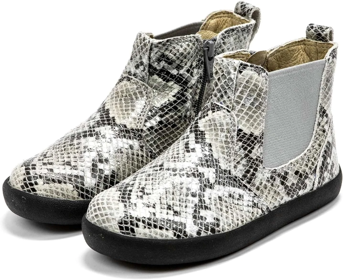 کفش پسرانه اولد سول مدل نیو کلیک (مناسب کودکان نوپا/کودکان کوچک) خاکستری طرح پوست ماری سایز 30