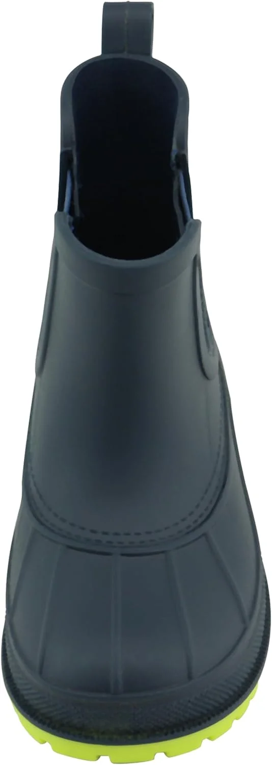 چکمه های بارانی چلسی کودکانه اسپری، چکمه های بارانی لاستیکی ضد آب بچه گانه، کفش های سبک وزن دخترانه/پسرانه برای پارک های گلی/پیاده روی