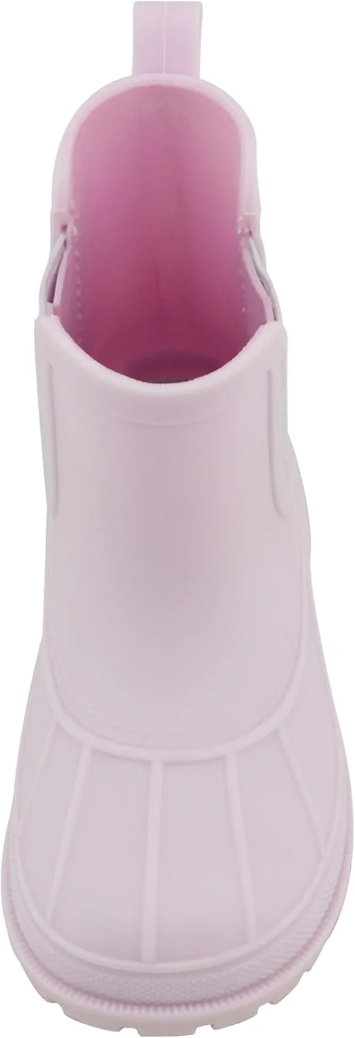 چکمه های بارانی چلسی کودکانه اسپری، چکمه بارانی لاستیکی ضد آب بچه گانه، کفش های سبک وزن دخترانه/پسرانه برای پارک های گلی/پیاده روی