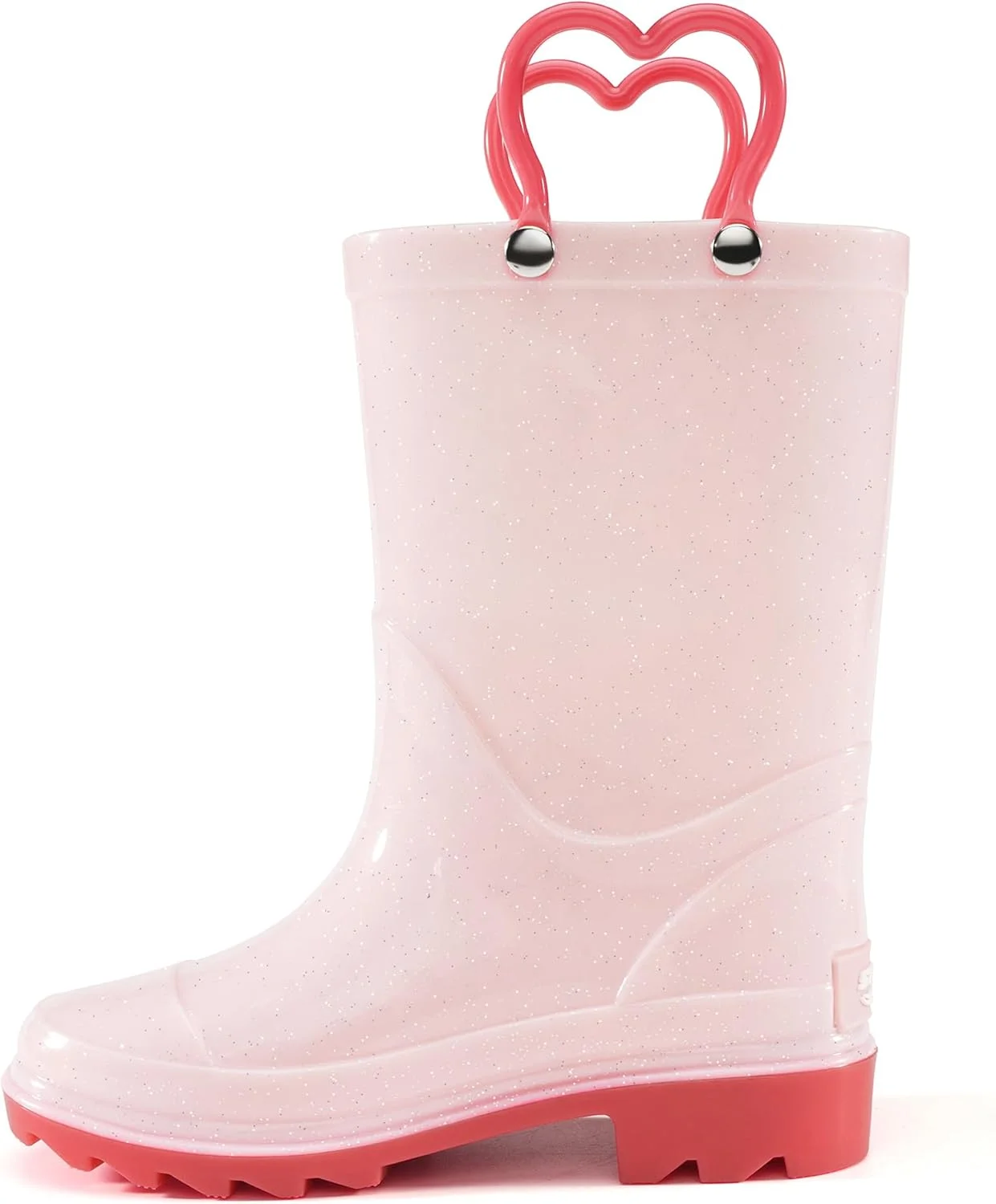 چکمه بارانی کودکانه استله برای پسران و دختران - چکمه های ضد آب کودک نوپا با دستگیره های آسان پوشیدن، زیره ضد لغزش، کفش های سبک وزن فضای باز چکمه بارانی کودکانه استله برای پسران و دختران - چکمه های ضد آب کودک نوپا با دستگیره های آسان پوشیدن، زیره ضد لغزش، کفش های سبک وزن فضای باز