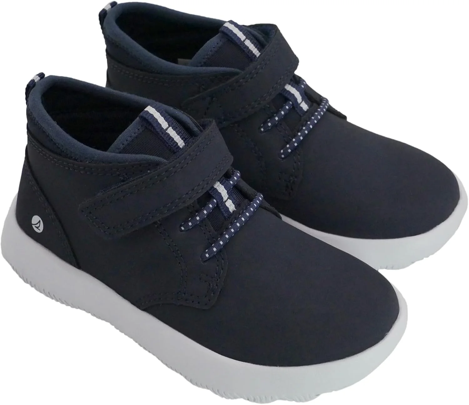 نیم بوت ساقدار کودکانه اسپری مدل Coastal Break Chukka – چکمه های چرمی PU با بست قلاب و حلقه ای برای پسران و دختران، کفش های کتانی سبک وزن و مد روز با ساق بلند، زیره بدون ردگذاری