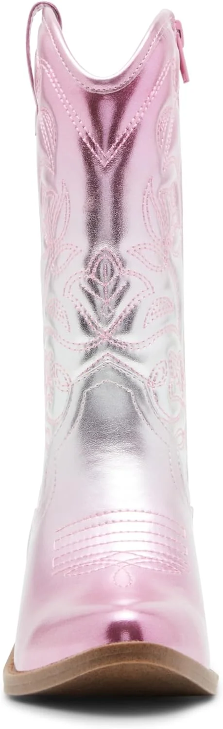 کفش دخترانه استیو مادن مدل Dollie، چکمه وسترن دخترانه