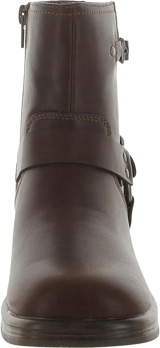 بوت موتورسواری دخترانه استیو مادن مدل Flyer، قهوه ای، سایز 2 کودک