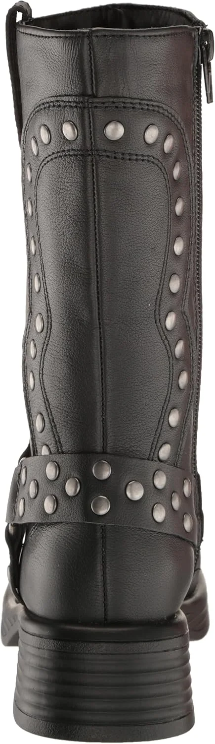 کفش دخترانه استیو مادن مدل Valent، چکمه موتورسواری دخترانه