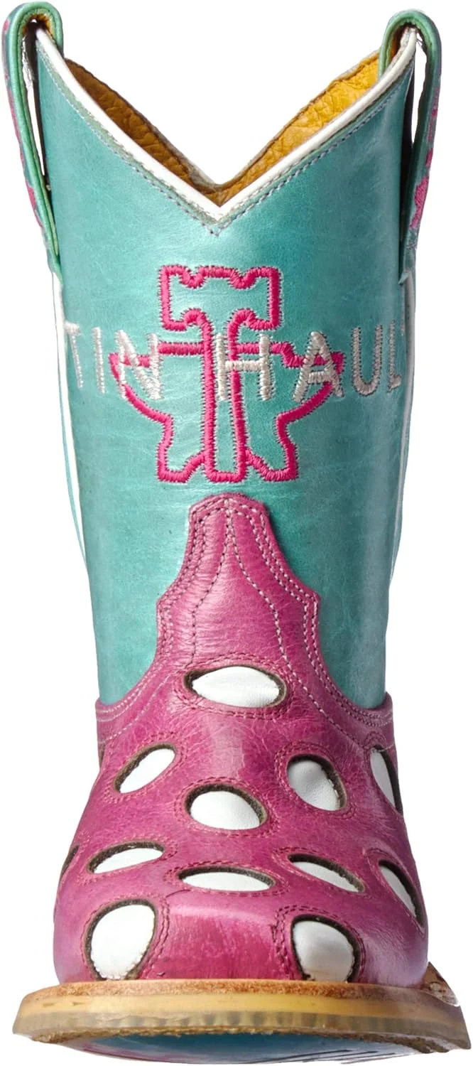 کفش های تین هاول، چکمه وسترن دخترانه مدل Little Miss Dotty