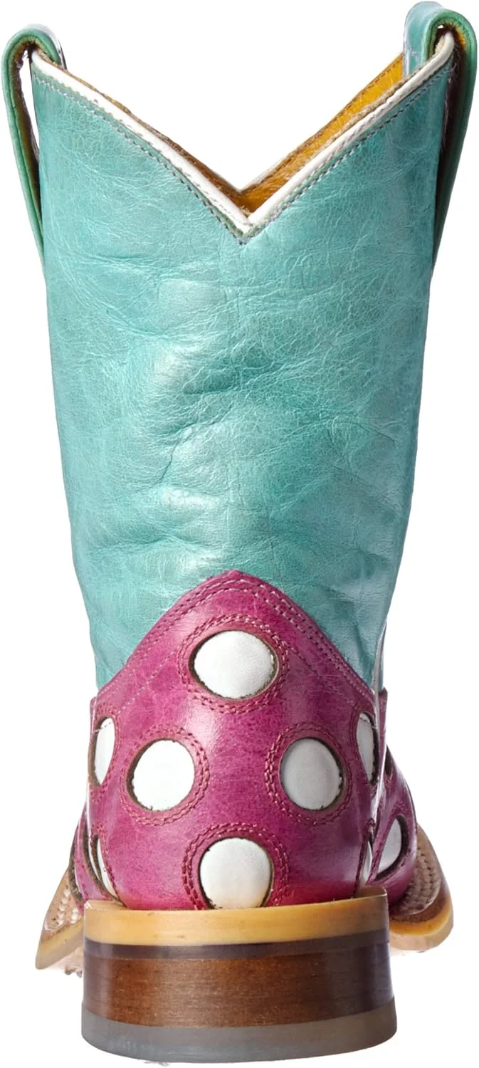 کفش های تین هاول، چکمه وسترن دخترانه مدل Little Miss Dotty