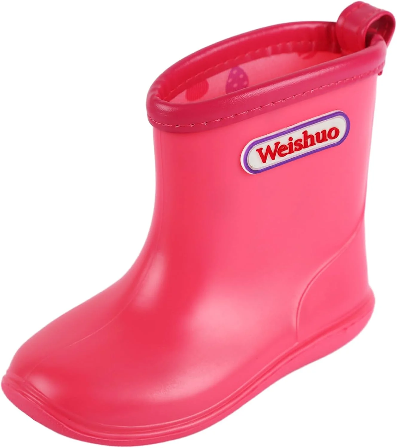 چکمه های ولینگتون بچگانه ضد آب و ضد لغزش از جنس PVC نرم مناسب برای پسران و دختران