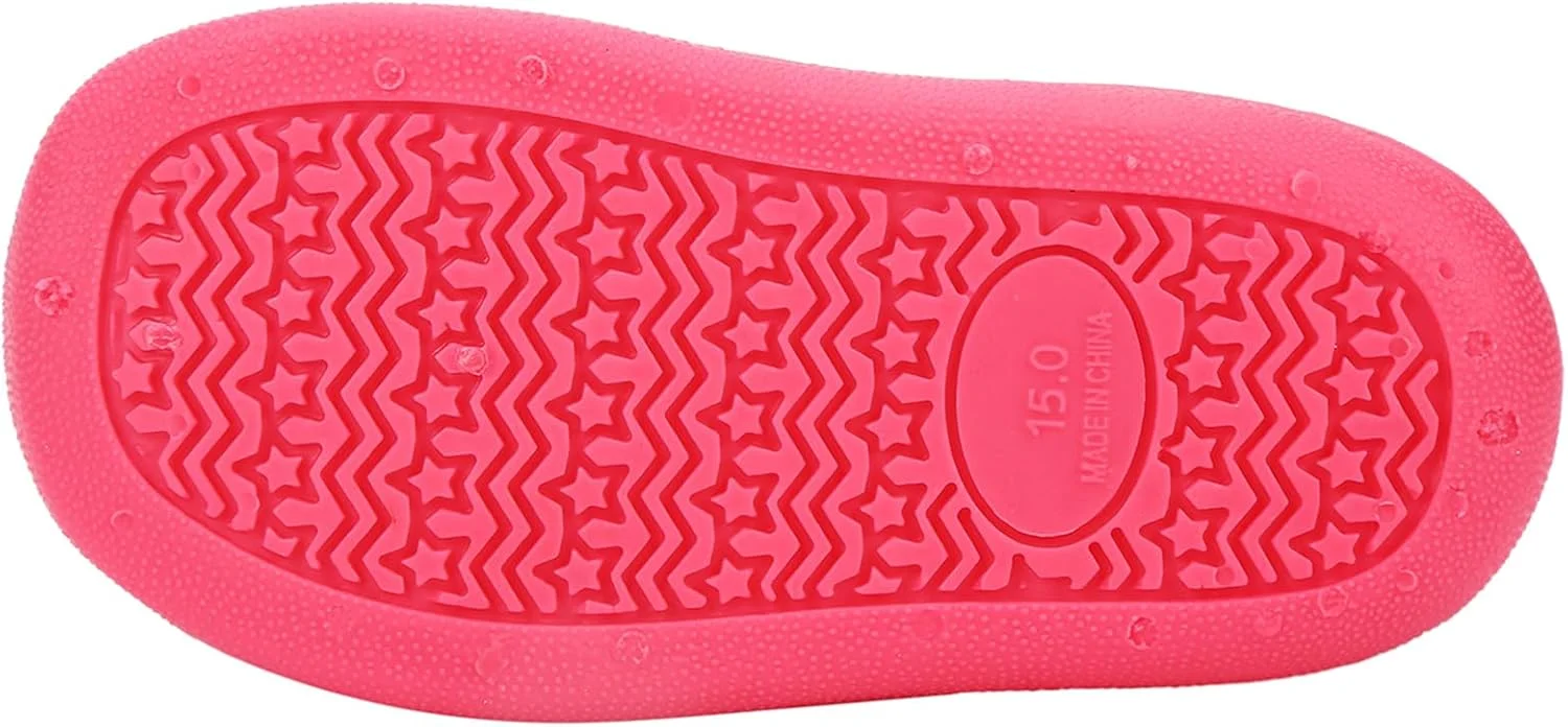 چکمه های ولینگتون بچگانه ضد آب و ضد لغزش از جنس PVC نرم مناسب برای پسران و دختران