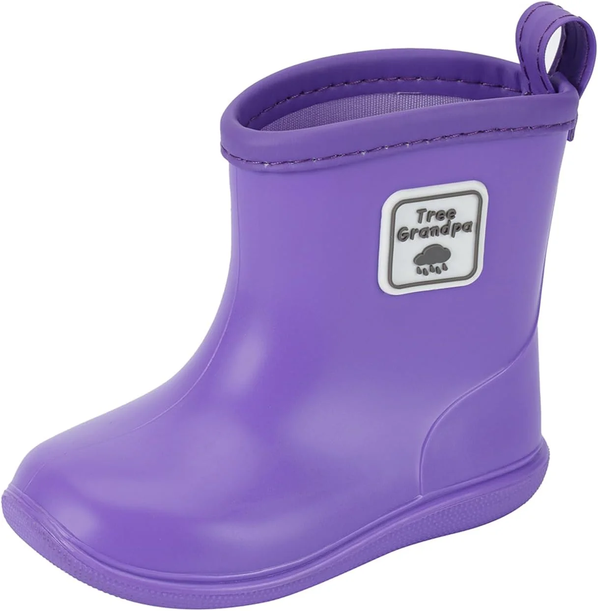 چکمه بارانی بچگانه Tree Grandpa، ضد آب، مناسب برای کودکان پسر و دختر، با قابلیت پوشیدن آسان