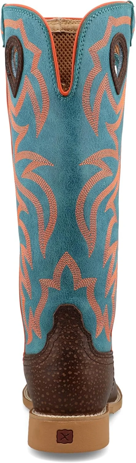 چکمه باکارو بچه گانه Twisted X، پنجه مربعی پهن جدید