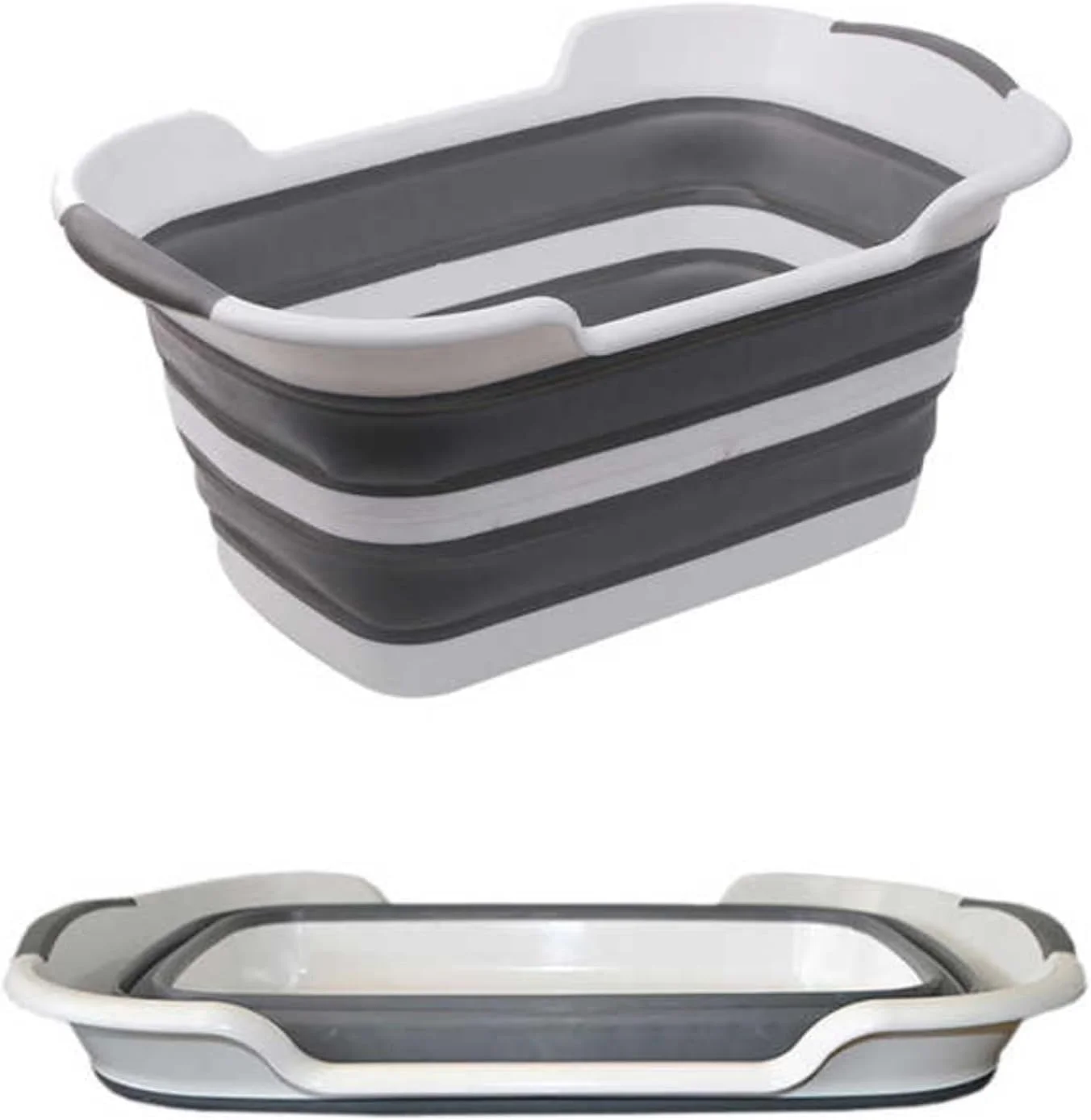 وان حمام تاشو چند منظوره Axooms برای حیوانات خانگی و نوزادان - وان پلاستیکی قابل حمل، سبد لباس و حوضچه ذخیره سازی | طراحی سبک، بادوام و صرفه جویی در فضا وان حمام تاشو چند منظوره Axooms برای حیوانات خانگی و نوزادان - وان پلاستیکی قابل حمل، سبد لباس و حوضچه ذخیره سازی | طراحی سبک، بادوام و صرفه جویی در فضا