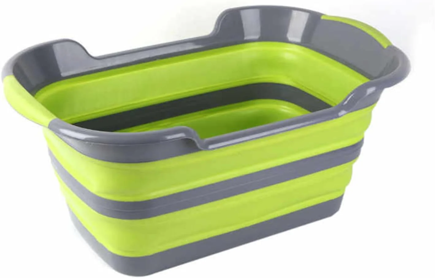 سبد تاشو چند منظوره آکسومز - سبد لباس و لگن ذخیره سازی پلاستیکی قابل حمل | طراحی سبک، بادوام و کم حجم