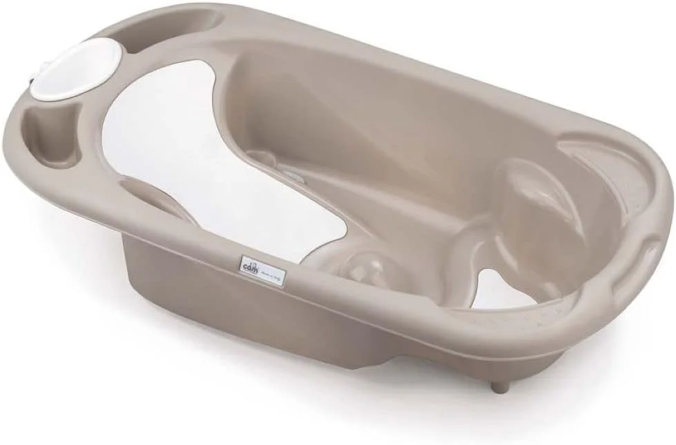 وان حمام کودک کم Il mondo del bambino C090-U52 - قهوه ای، زمان حمام برای کودک، دارای جای صابون و اسفنج، لوازم جانبی دوش، پایه های نگهدارنده، درپوش تخلیه آب، مناسب از 0 تا 12 ماهگی، ساخت ایتالیا وان حمام کودک کم Il mondo del bambino C090-U52 - قهوه ای، زمان حمام برای کودک، دارای جای صابون و اسفنج، لوازم جانبی دوش، پایه های نگهدارنده، درپوش تخلیه آب، مناسب از 0 تا 12 ماهگی، ساخت ایتالیا