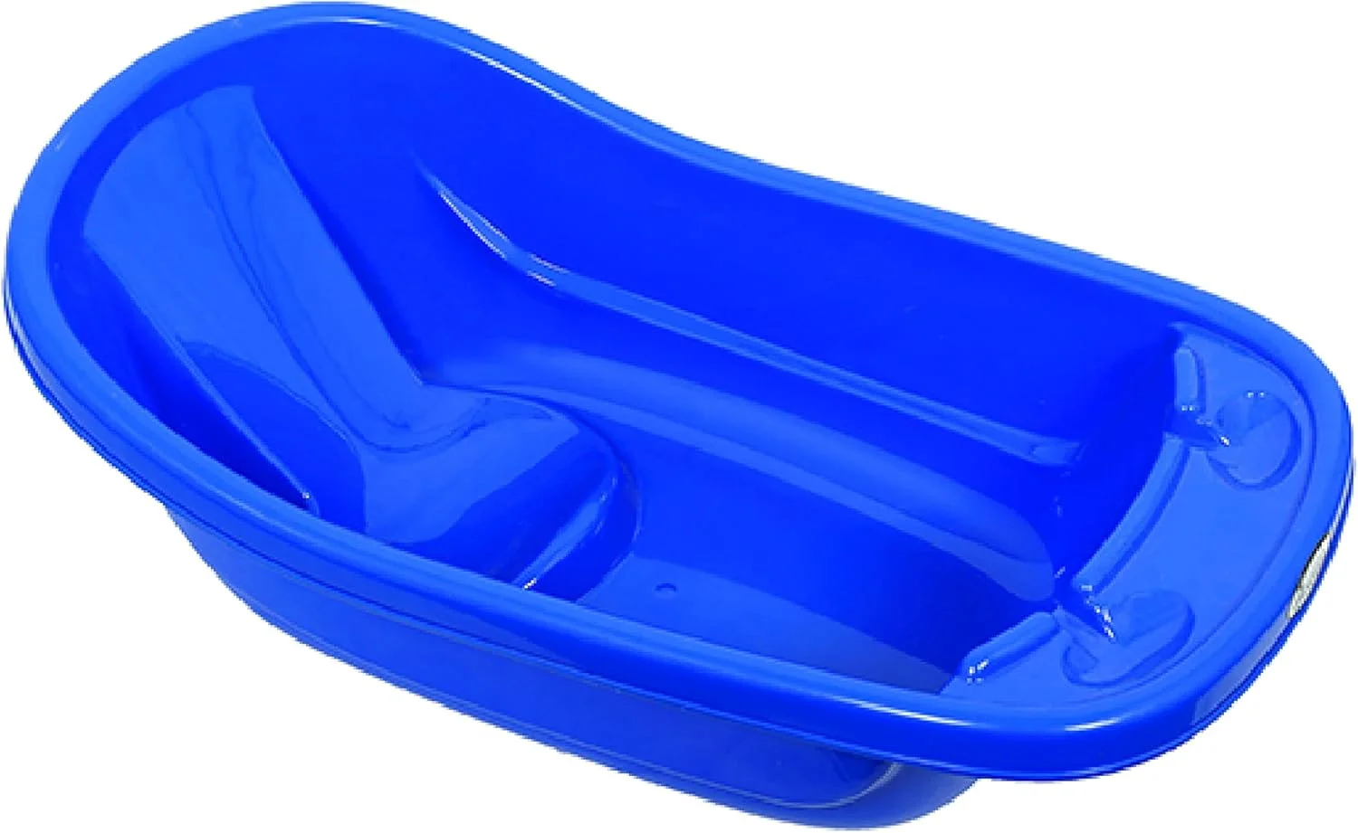 وان حمام کودک Esqube، وان حمام کودک ساخته شده از مواد ایمن و ضد لغزش برای نوزاد و کودک نوپا، بدون BPA (آبی)