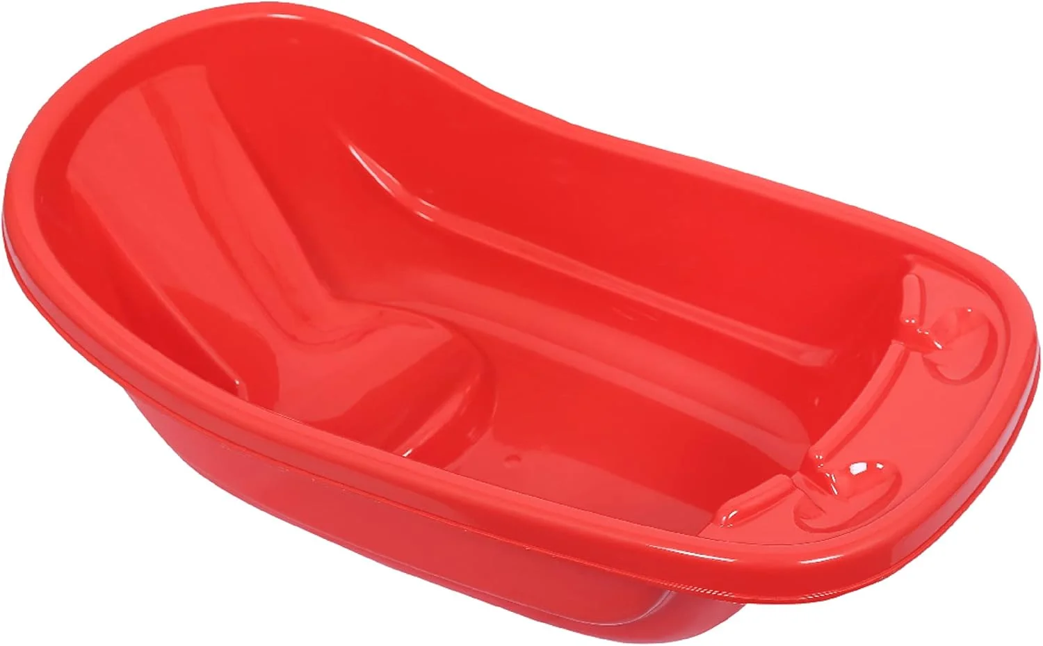 وان حمام کودک Esqube، وان حمام کودک ساخته شده از مواد ایمن و ضد لغزش برای نوزاد و کودک نوپا، فاقد BPA (قرمز) وان حمام کودک Esqube، وان حمام کودک ساخته شده از مواد ایمن و ضد لغزش برای نوزاد و کودک نوپا، فاقد BPA (قرمز)