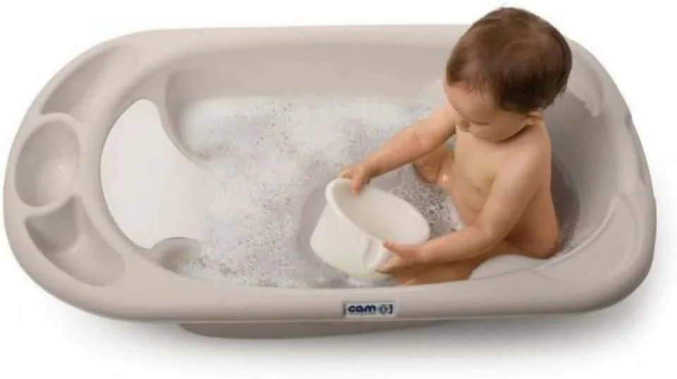 وان حمام کودک کم Il mondo del bambino C090-U52 - قهوه ای، زمان حمام برای کودک، دارای جای صابون و اسفنج، لوازم جانبی دوش، پایه های نگهدارنده، درپوش تخلیه آب، مناسب از 0 تا 12 ماهگی، ساخت ایتالیا وان حمام کودک کم Il mondo del bambino C090-U52 - قهوه ای، زمان حمام برای کودک، دارای جای صابون و اسفنج، لوازم جانبی دوش، پایه های نگهدارنده، درپوش تخلیه آب، مناسب از 0 تا 12 ماهگی، ساخت ایتالیا