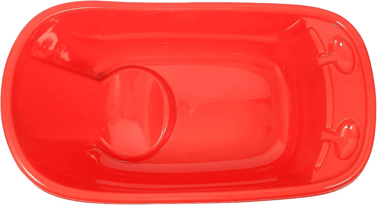 وان حمام کودک Esqube، وان حمام کودک ساخته شده از مواد ایمن و ضد لغزش برای نوزاد و کودک نوپا، فاقد BPA (قرمز) وان حمام کودک Esqube، وان حمام کودک ساخته شده از مواد ایمن و ضد لغزش برای نوزاد و کودک نوپا، فاقد BPA (قرمز)