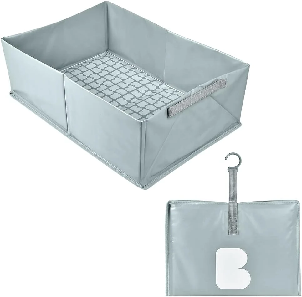 وان تاشو کودک بئا، فوق العاده جمع و جور، شیک و مدرن، نگهداری کاربردی، فضای حداقلی، استفاده آسان، وان پاپ آپ Camele'o، آبی - سازگار با Transacted بئا