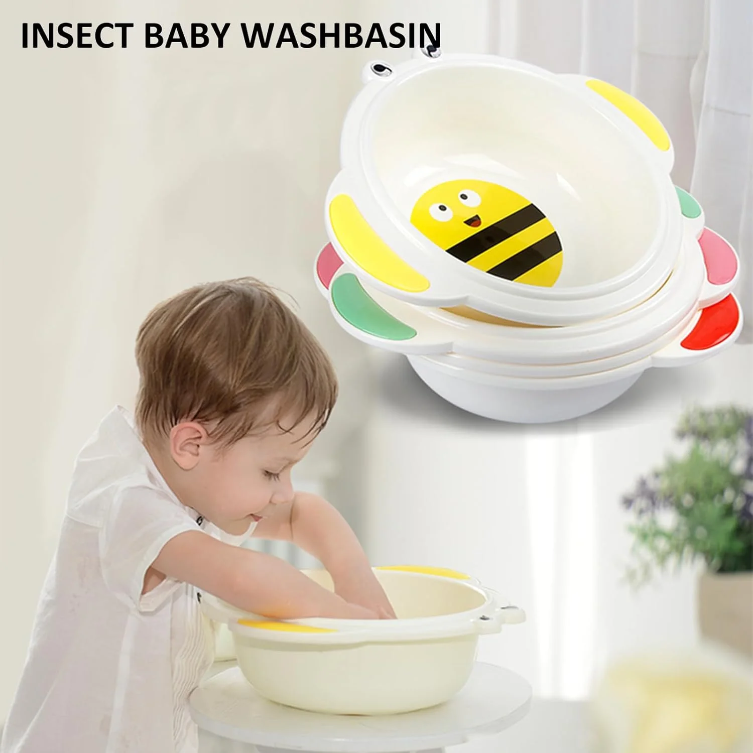 لگن حمام پلاستیکی کودک X IANGYU (قرمز)