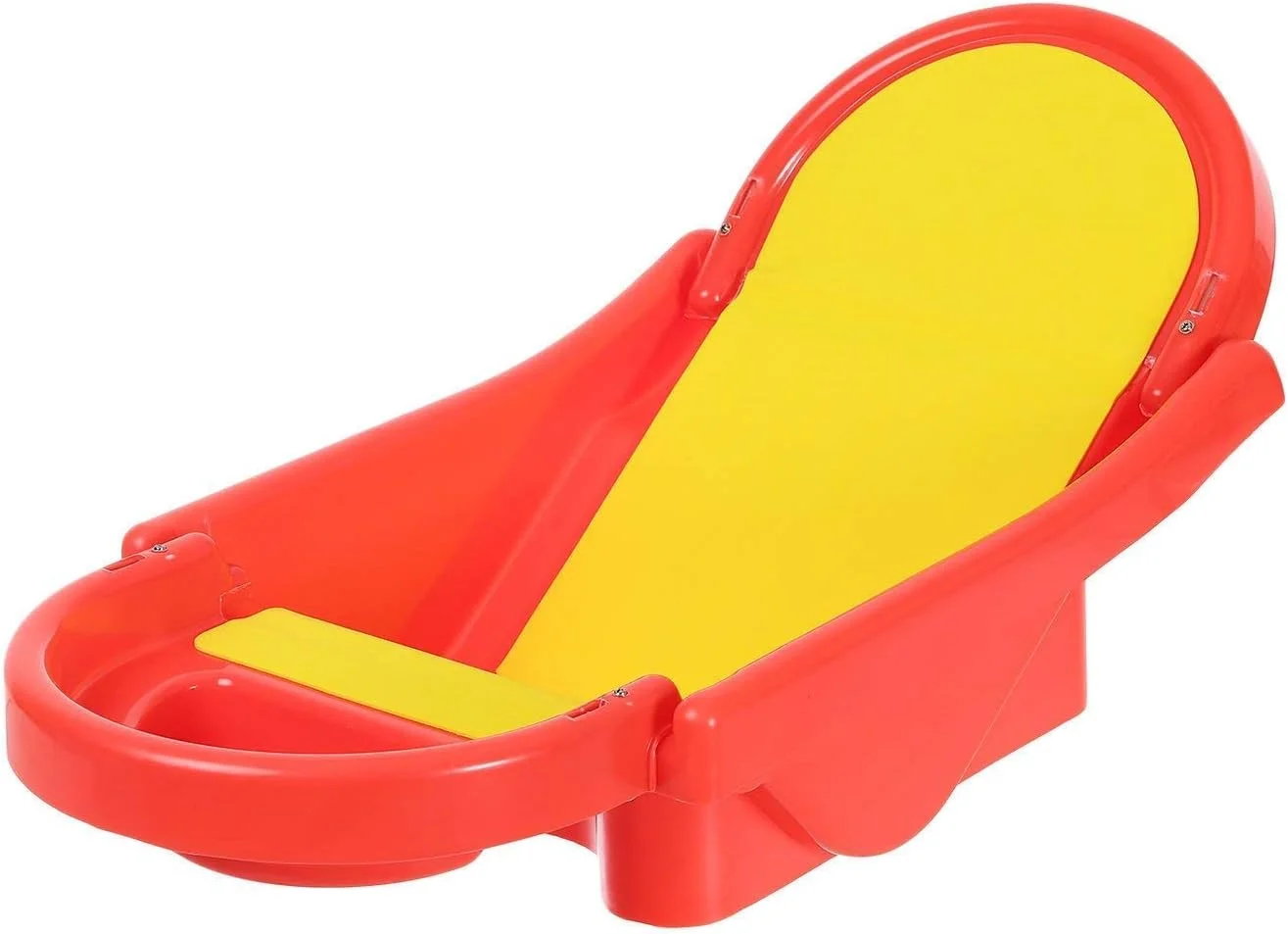 وان حمام تاشو پلاستیکی کودک مانیت با پایه ضد لغزش (قرمز)