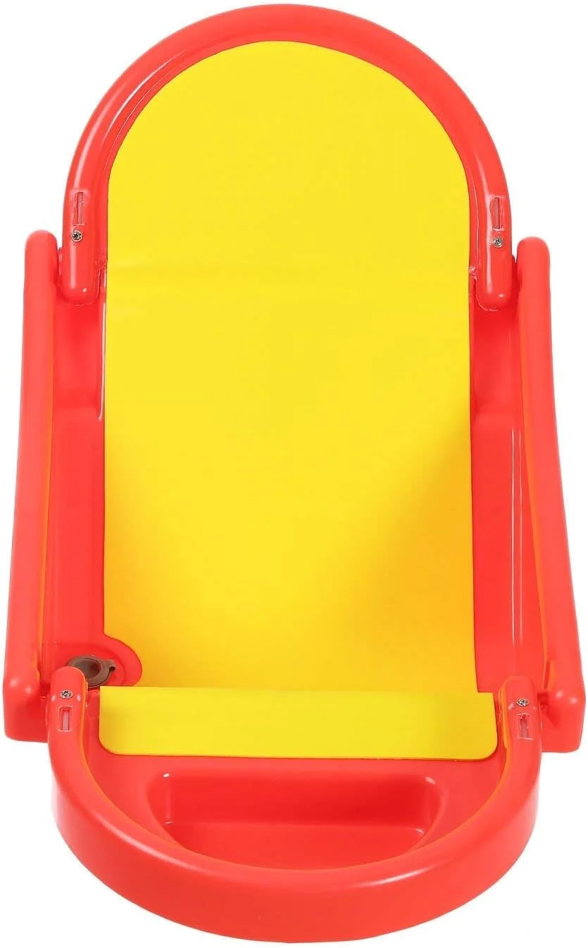 وان حمام تاشو پلاستیکی کودک مانیت با پایه ضد لغزش (قرمز)