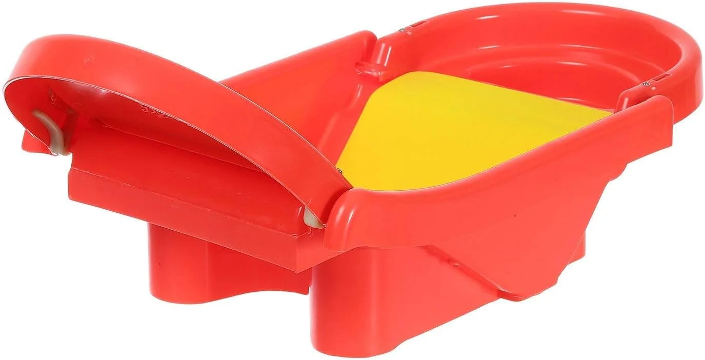 وان حمام تاشو پلاستیکی کودک مانیت با پایه ضد لغزش (قرمز)