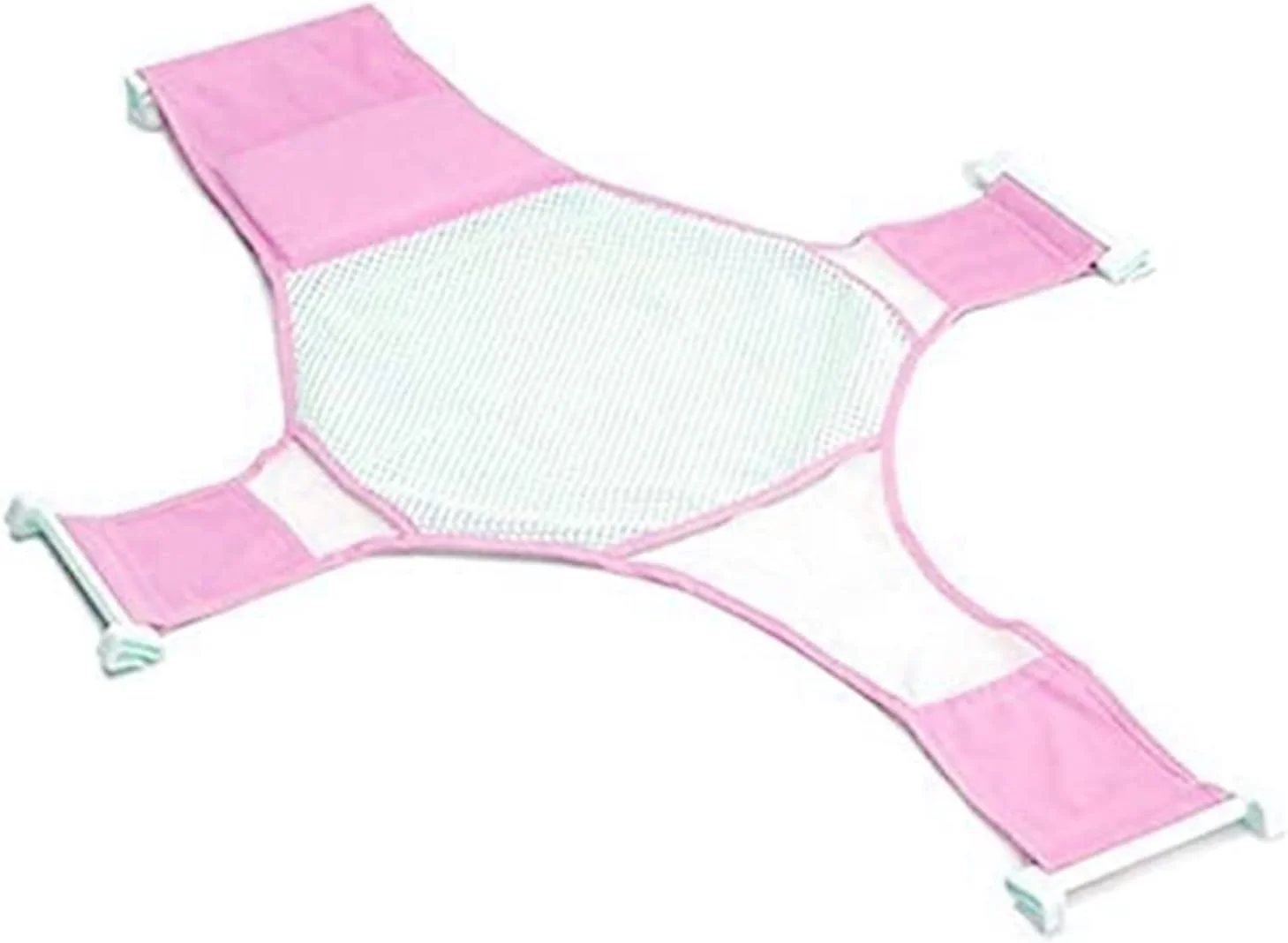 تور محافظ صندلی حمام کودک استار بیبی به همراه هدیه اسباب بازی قوری - خرید یک عدد، دریافت یک عدد رایگان - صورتی