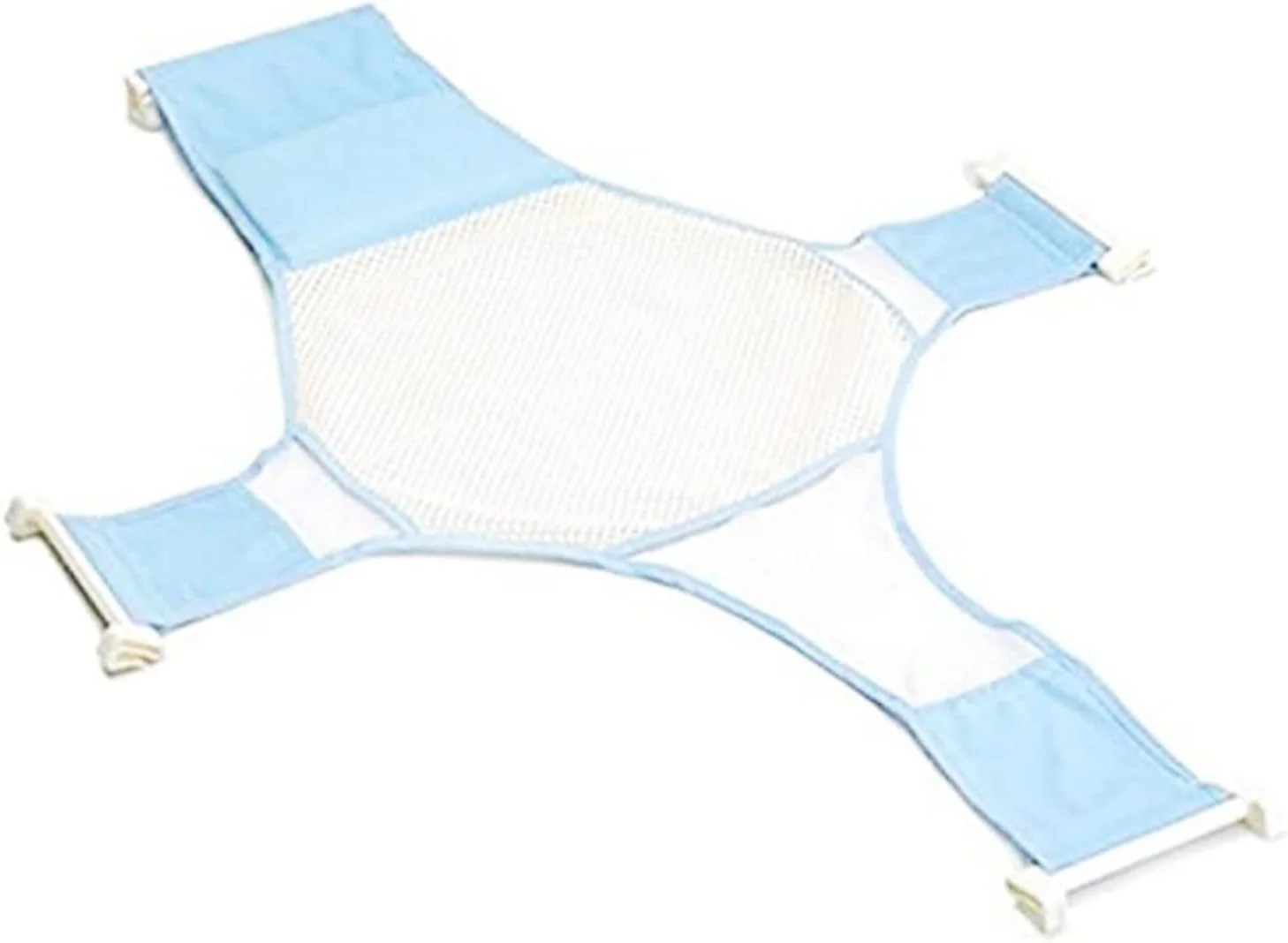 ست وان حمام سه مرحله ای کودک استار بی بیز همراه با تکیه گاه - بسته 2 عددی - آبی